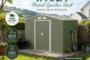 Metal Shed  9 x 6ft