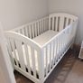 White 3-Piece Nursery Furniture Set Cot Bed, Wardrobe & Changing Chest (Mothercare) Image 6