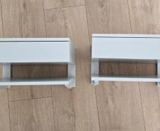 2 Bedside Lockers Floating