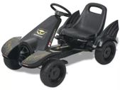 Pedal Go Kart with Adjustable Seat Black