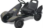 Pedal Go Kart with Adjustable Seat Black