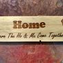 Rustic Bathroom Sign Boards - Home Is Where You Poop Most Comfortably Image 9