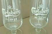 Carlsberg pint Glasses