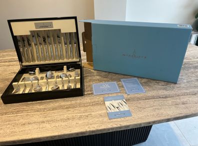 44 Piece Silver Newbridge Silverware Canteen Set