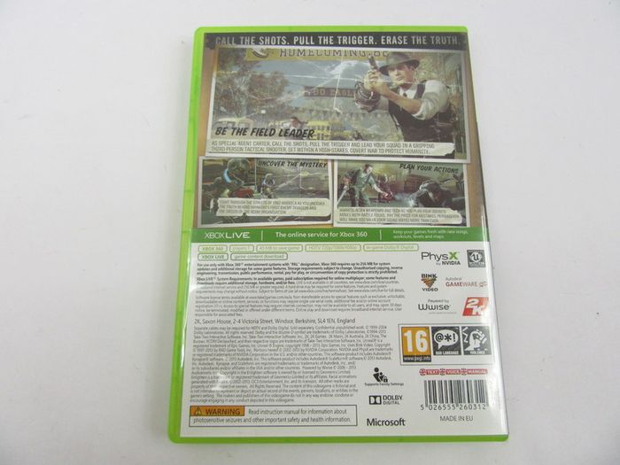 The Bureau XCOM Declassified Xbox 360 Free Post