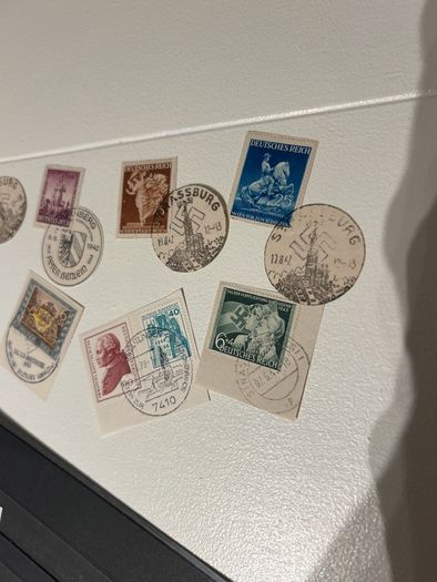 9 pcs stamp hitler German colonies NEW GUINEA