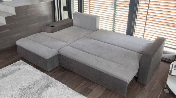 Melo Corner Sofa Bed @ J & D Furniture