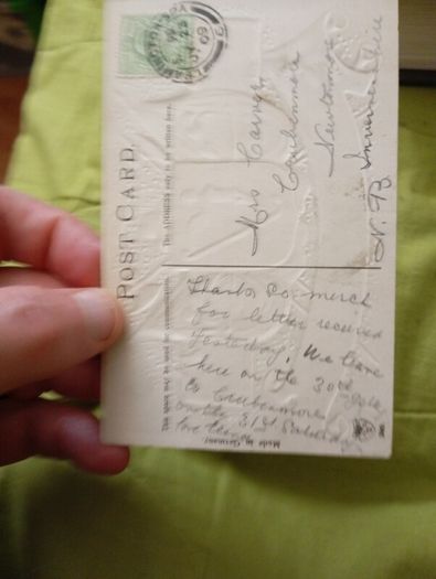 Irish 1926 post card vintage