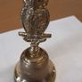 Brass bell vintage owl Image 5