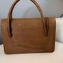 Vintage Loewe top handle bag, tan leather Image 2