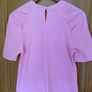 Light Pink Leg of Mutton Short Puff Sleeve Top size 34 Image 4