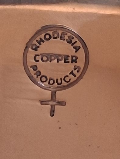 Mid Century Rhodesian Copper Tray(23x11 inches)