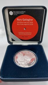 Ireland 2018 Silver Proof  Rory Gallagher Coin