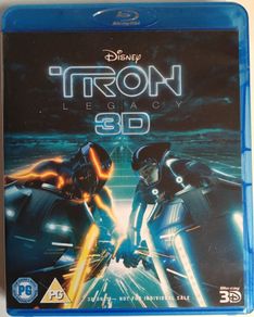 Tron: Legacy 3D (Disney) [2010] Jeff Bridges & Bruce Boxleitner [3D+Blu-ray Movie]