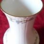 7.5 Inch Tall Royal Grafton England Canterbury Pattern Bone China Vase Image 5