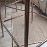3 Pebble & Leaf Luxe Diamond Velvet Bar Stools Image 3
