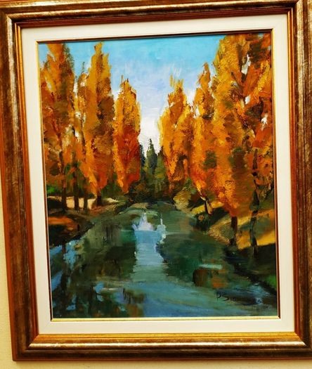 NO. 4  oil painting SIGNED DEmetrio