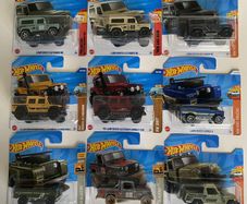 Land Rover Defender 90/ Defender Double Cab/ Series II/ Jeepster Commando/ Scrambler - Hot wheels