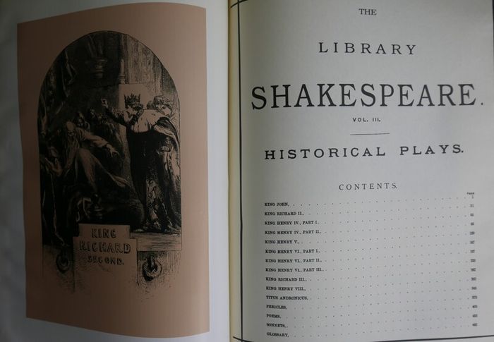 The Library Shakespeare Illustrated by Sir John Gilbert, George Cruikshank & R Dudley - Midpoint Press - Complete Works