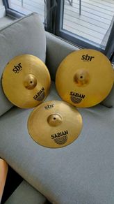 Drum Kit - Snare + Sabian SBR/B8 Cymbals + Bags