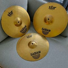 Drum Kit - Snare + Sabian SBR/B8 Cymbals + Bags