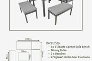 Xara Corner Dining Set - Only 759!