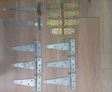 Brand New Galvanised Different Sizes Types Hinges