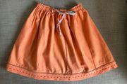 Orange skirt