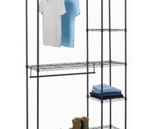 Metal closet/ shelf