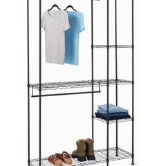 Metal closet/ shelf