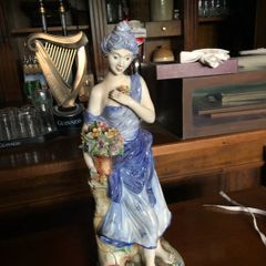 Large porcelain figure