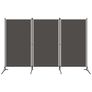3-Panel Room Divider Anthracite 260x180 cm Image 3