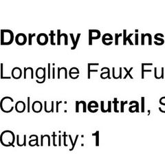 womens faux fur coat
