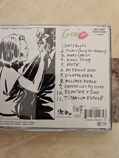 Sonic Youth CD  - Goo