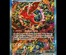 Oricorio EX MEP 024 Full Art Holo Rare Black Star Promo Pokemon Card
