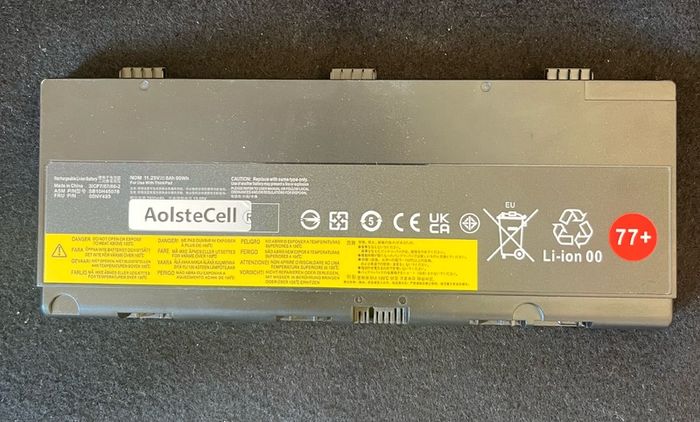 Lenovo Thinkpad 90Wh 77+ Battery