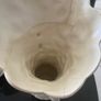 Reduced Pair of antique English Ewers  or vases  with embossed floral designs Image 5
