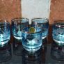 Vintage Radua Bohemian crystal shot glasses Image 2
