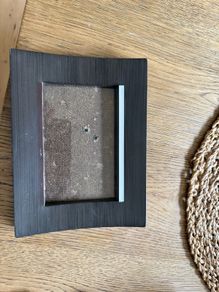 Brown photo frame
