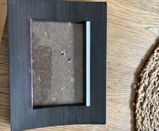 Brown photo frame