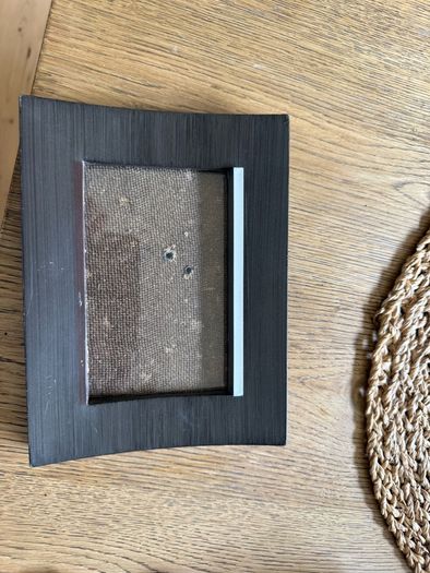 Brown photo frame