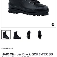 Haix work boots brand new never worn