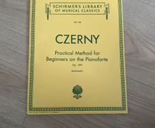Czerny Op.146 Schitmer's library of musical classics piano book