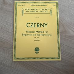 Czerny Op.146 Schitmer's library of musical classics piano book