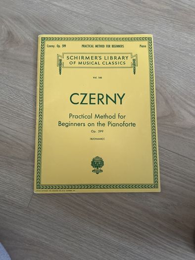 Czerny Op.146 Schitmer's library of musical classics piano book