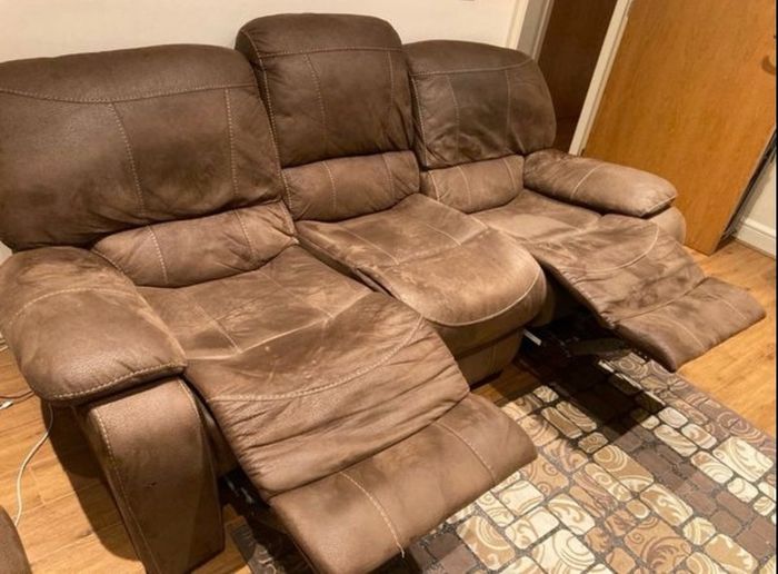 Living Room Sofa Recliner Set