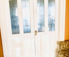 Double doors & 2 single doors