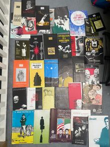 35 original Druid Theatre (Galway) programmes