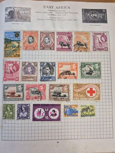 Stamps of the world stanley gibbson album