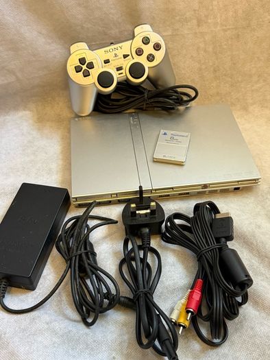 PlayStation 2 slim silver